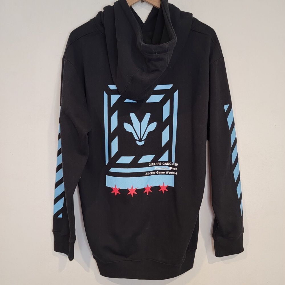 Giraffe-Gang Chicago, Illinois All-Star Game Weekend Hoodie.  Mens XL
